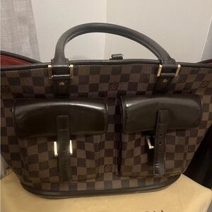 Louis Vuitton Brown Damier Tote Bag